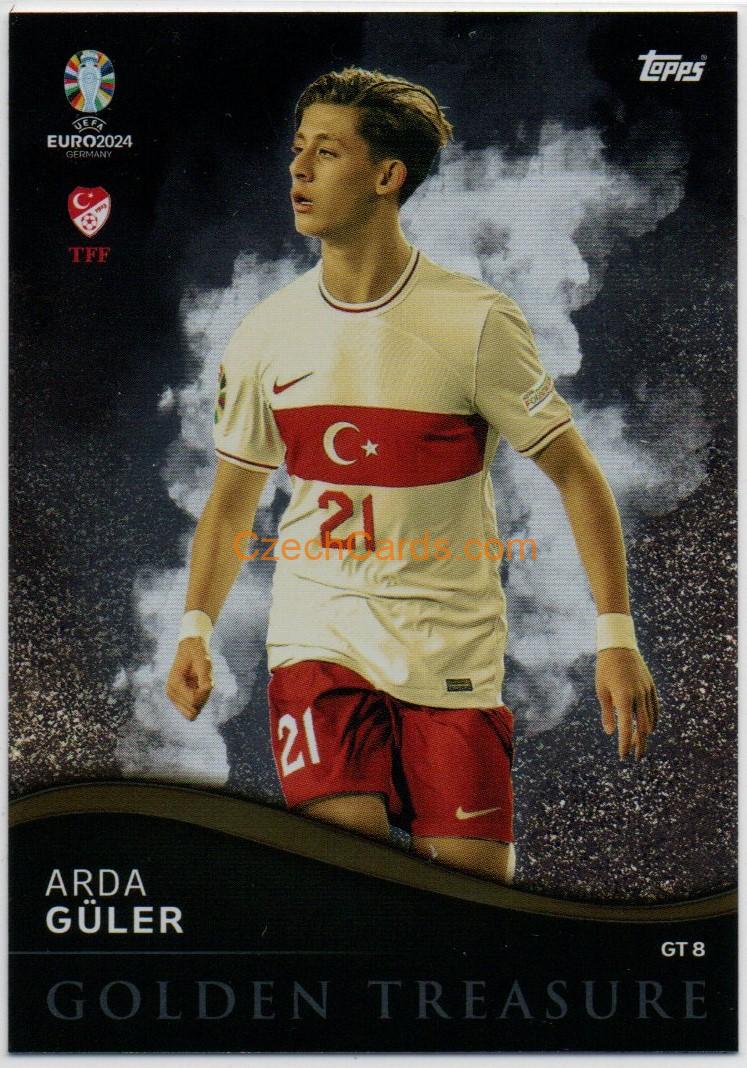 Arda Güler 2024 EURO Match Attax Golden Treasure #GT8