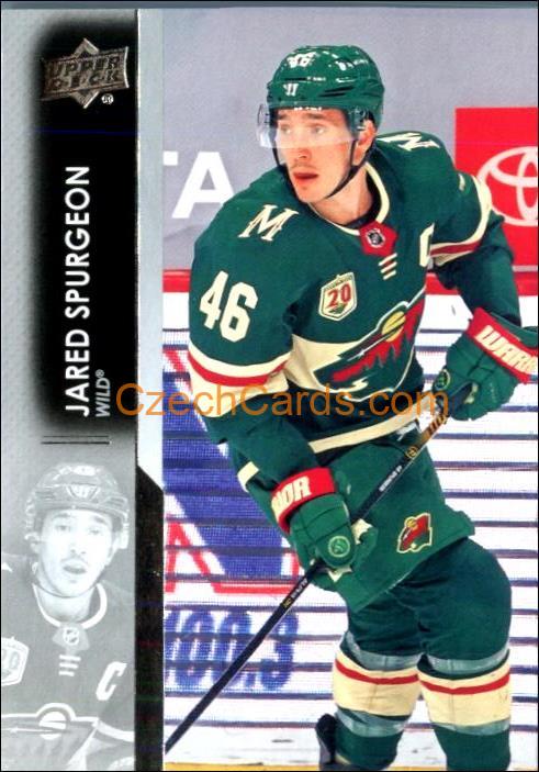 Jared Spurgeon 2021-22 Upper Deck #92