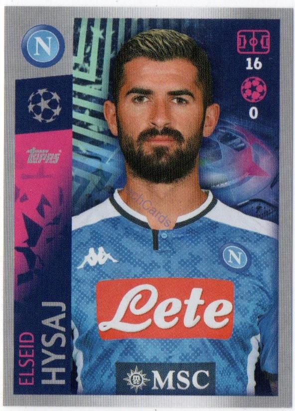 Elseid Hysaj 2019/20 Topps sticker #351