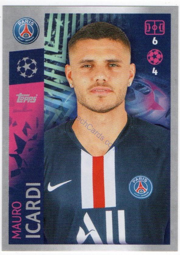 Mauro Icardi 2019/20 Topps sticker #380