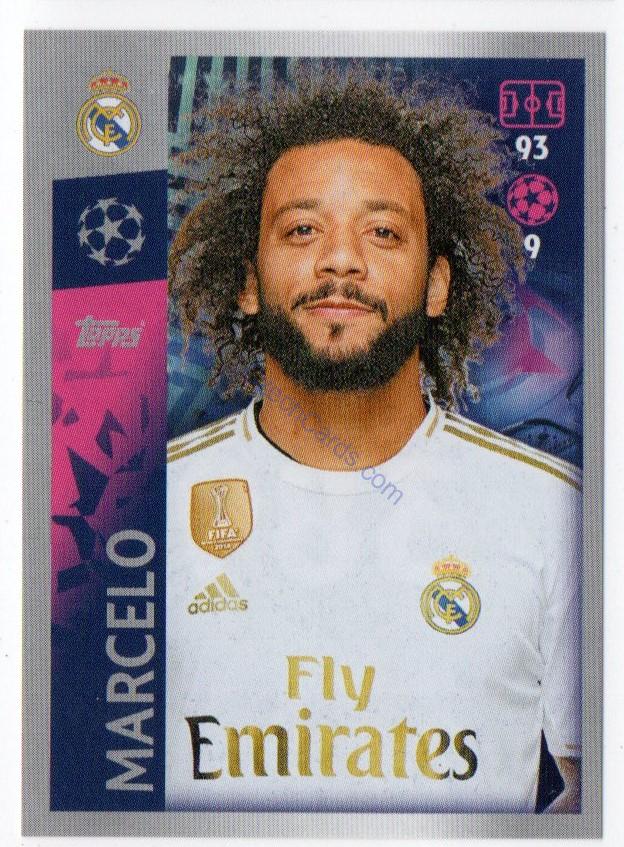 Marcelo 2019/20 Topps sticker #389
