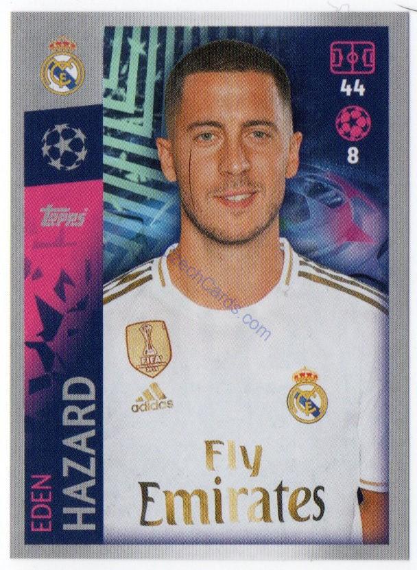 Eden Hazard 2019/20 Topps sticker #399