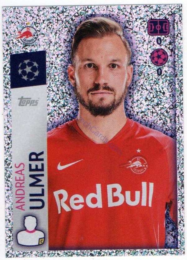 Andreas Ulmer 2019/20 Topps sticker #411