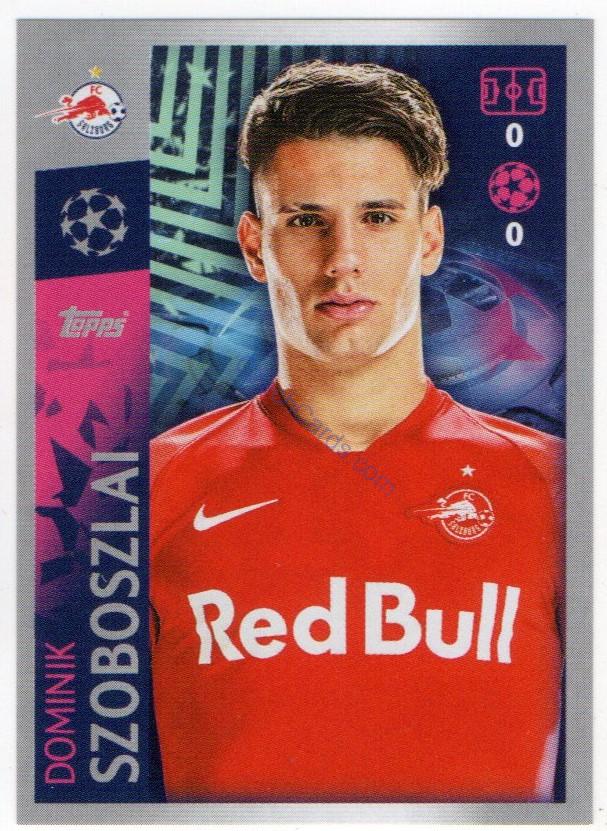 Dominik Szoboszlai 2019/20 Topps sticker #412 ROOKIE