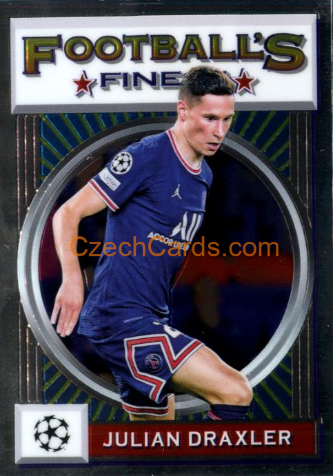 Julian Draxler 2021/22 Topps Finest Flashbacks UEFA #2