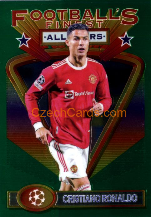 Cristiano Ronaldo 2021/22 Topps Finest Flashbacks UEFA #7