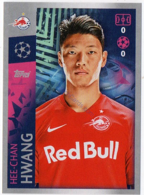 Hee-Chan Hwang 2019/20 Topps sticker #418