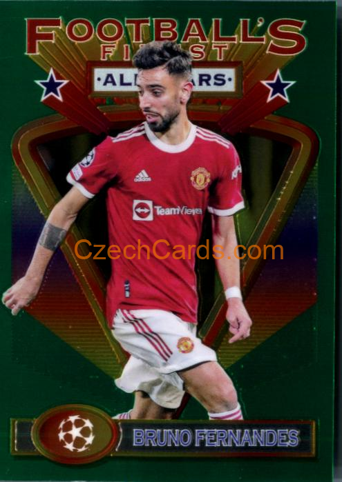 Bruno Fernandes 2021/22 Topps Finest Flashbacks UEFA #19