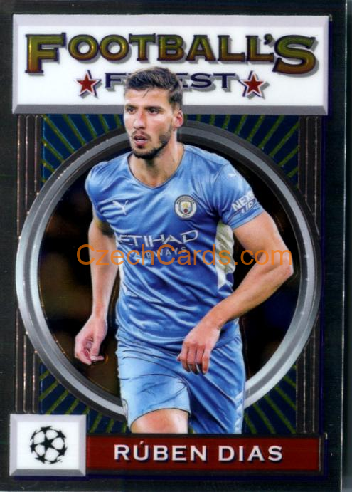 Rúben Dias 2021/22 Topps Finest Flashbacks UEFA #28