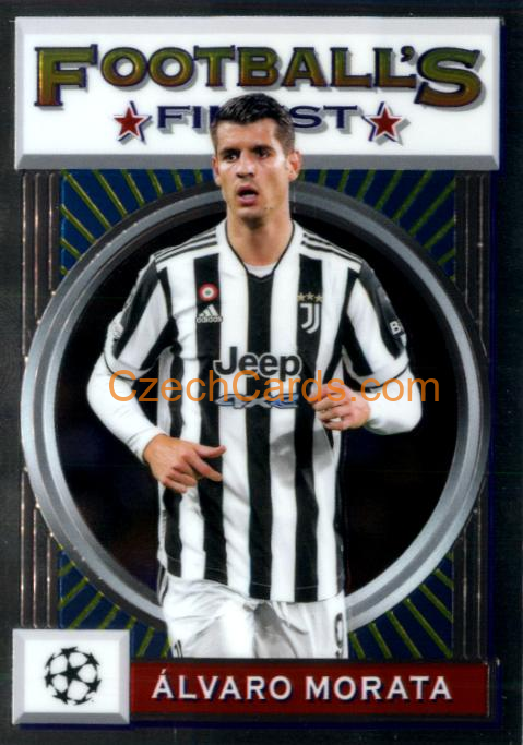 Álvaro Morata 2021/22 Topps Finest Flashbacks UEFA #33