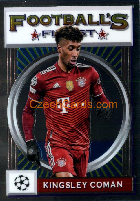 Kingsley Coman 2021/22 Topps Finest Flashbacks UEFA #39