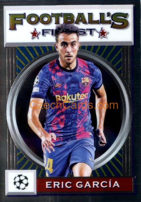 Eric García 2021/22 Topps Finest Flashbacks UEFA #115