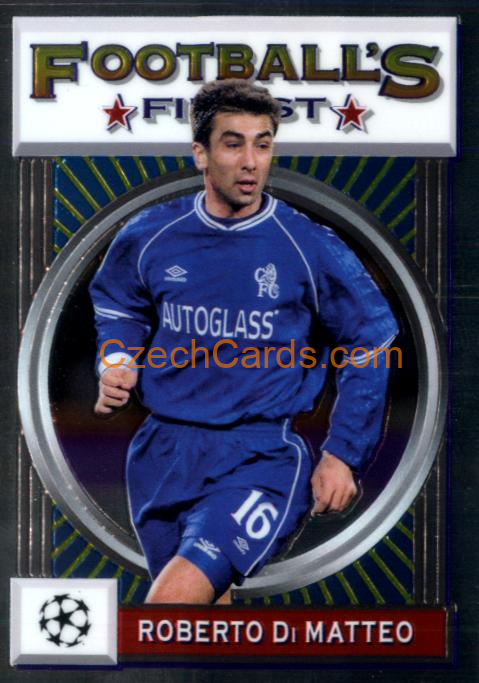 Roberto Di Matteo 2021/22 Topps Finest Flashbacks UEFA #128
