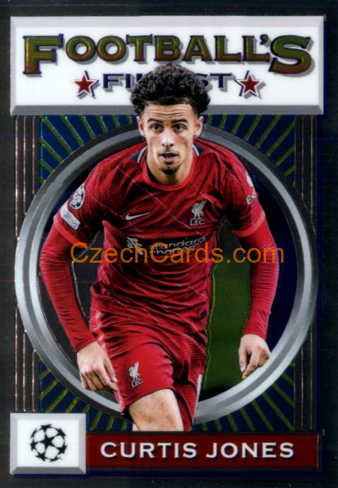Curtis Jones 2021/22 Topps Finest Flashbacks UEFA #154