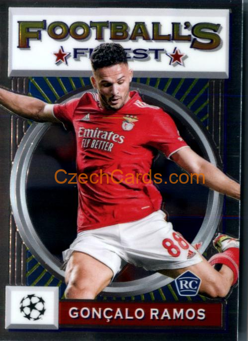 Gonçalo Ramos 2021/22 Topps Finest Flashbacks UEFA #157 RC