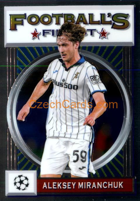 Aleksey Miranchuk 2021/22 Topps Finest Flashbacks UEFA #161