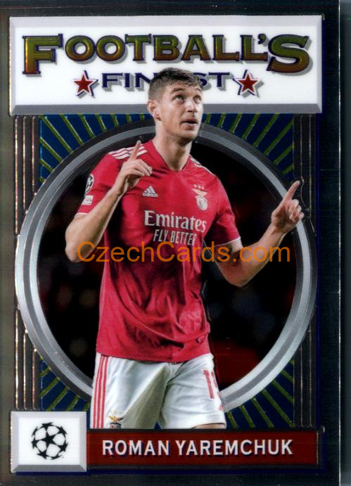 Roman Yaremchuk 2021/22 Topps Finest Flashbacks UEFA #167
