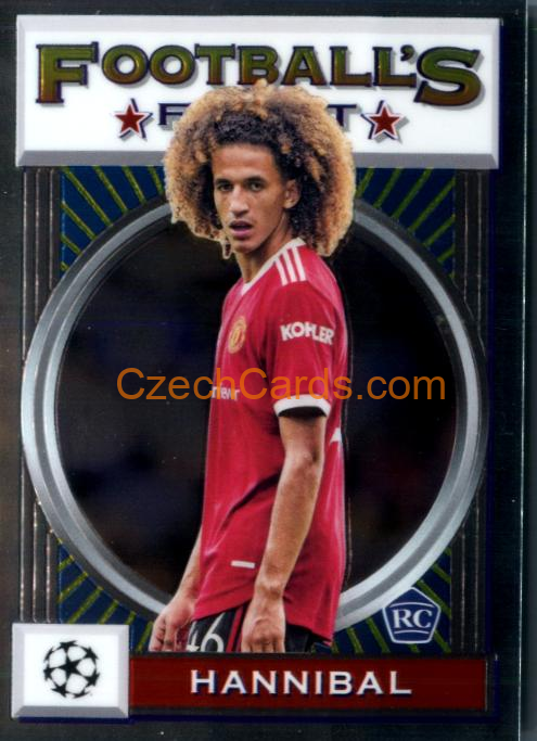 Hannibal 2021/22 Topps Finest Flashbacks UEFA #168 RC