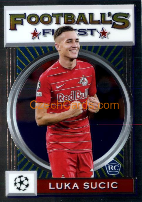 Luka Sucic 2021/22 Topps Finest Flashbacks UEFA #173 RC