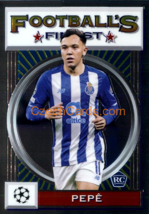 Pepê 2021/22 Topps Finest Flashbacks UEFA #176 RC 