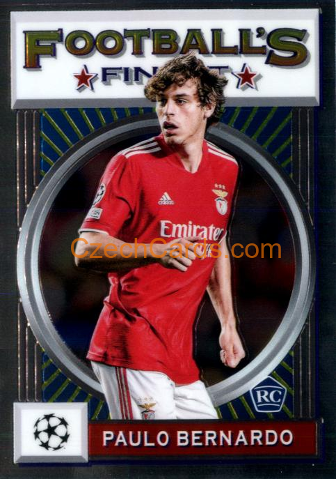 Paulo Bernardo 2021/22 Topps Finest Flashbacks UEFA #189 RC