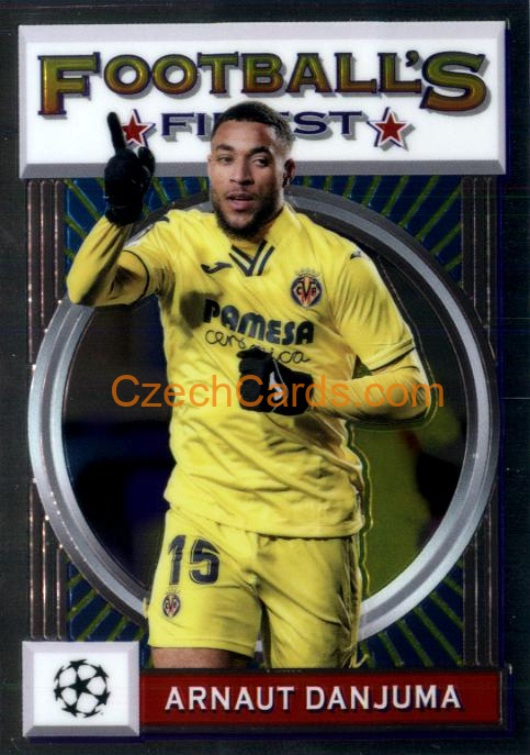 Arnaut Danjuma 2021/22 Topps Finest Flashbacks UEFA #192