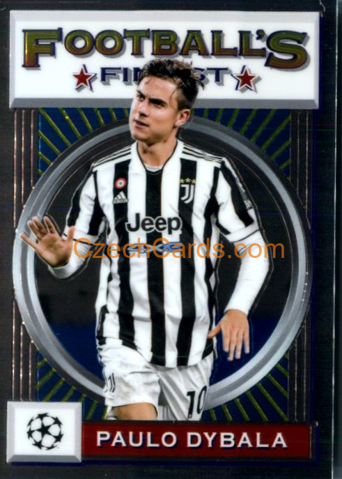 Paulo Dybala 2021/22 Topps Finest Flashbacks UEFA #196
