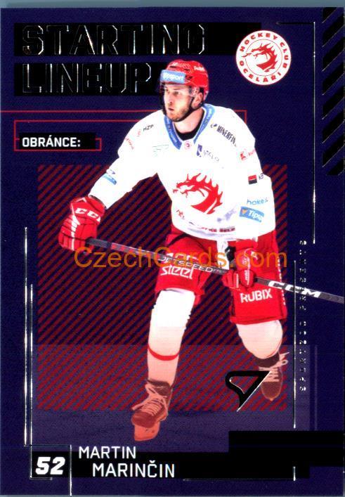 MARTIN MARINČIN 2023/24 SportZoo Tipsport EHL Staring Lineup #SL-02