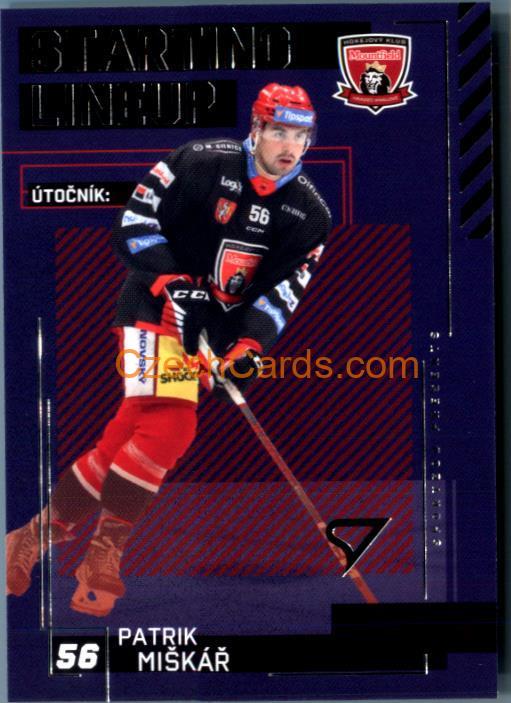 PATRIK MIŠKÁŘ 2023/24 SportZoo Tipsport EHL Staring Lineup #SL-11