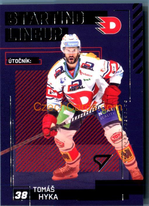 TOMÁŠ HYKA 2023/24 SportZoo Tipsport EHL Staring Lineup #SL-16