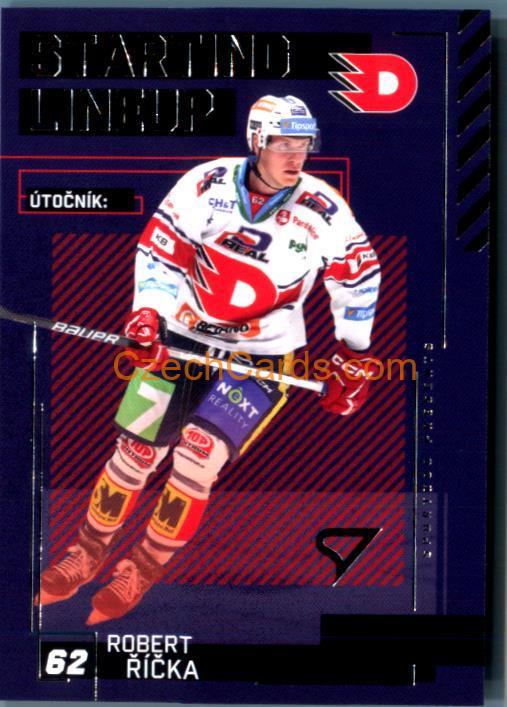 ROBERT ŘÍČKA 2023/24 SportZoo Tipsport EHL Staring Lineup #SL-17