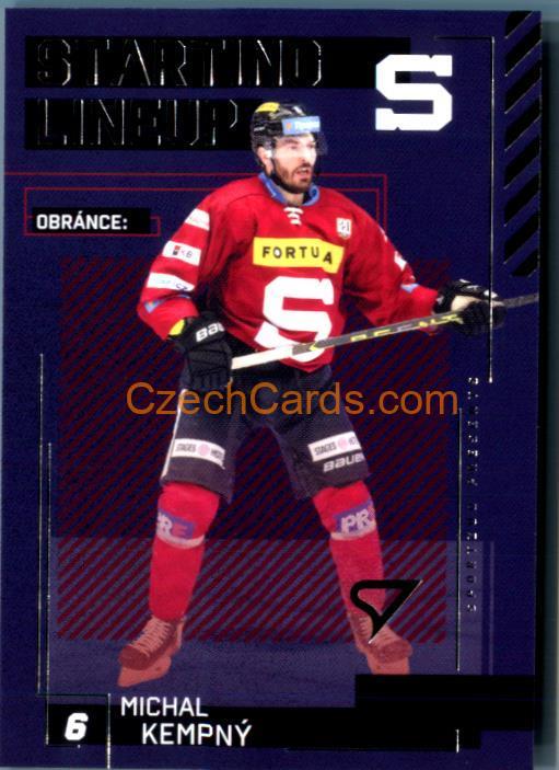 MICHAL KEMPNÝ 2023/24 SportZoo Tipsport EHL Staring Lineup #SL-26