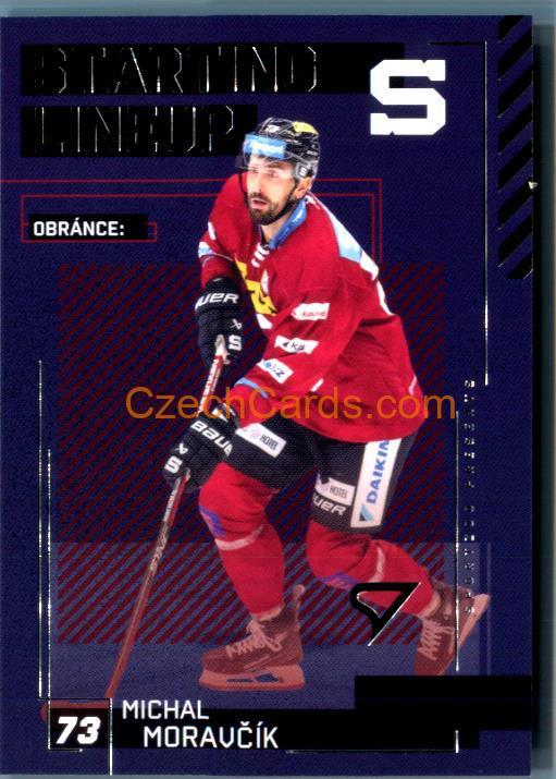 MICHAL MORAVČÍK 2023/24 SportZoo Tipsport EHL Staring Lineup #SL-27