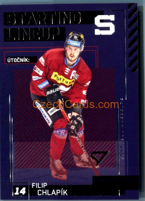 FILIP CHLAPÍK 2023/24 SportZoo Tipsport EHL Staring Lineup #SL-28