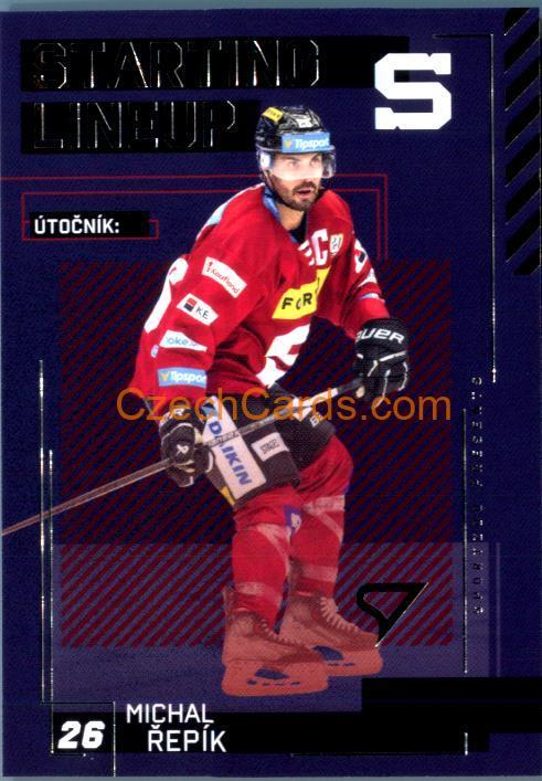 MICHAL ŘEPÍK 2023/24 SportZoo Tipsport EHL Staring Lineup #SL-29