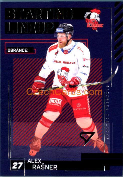 ALEX RAŠNER 2023/24 SportZoo Tipsport EHL Staring Lineup #SL-45