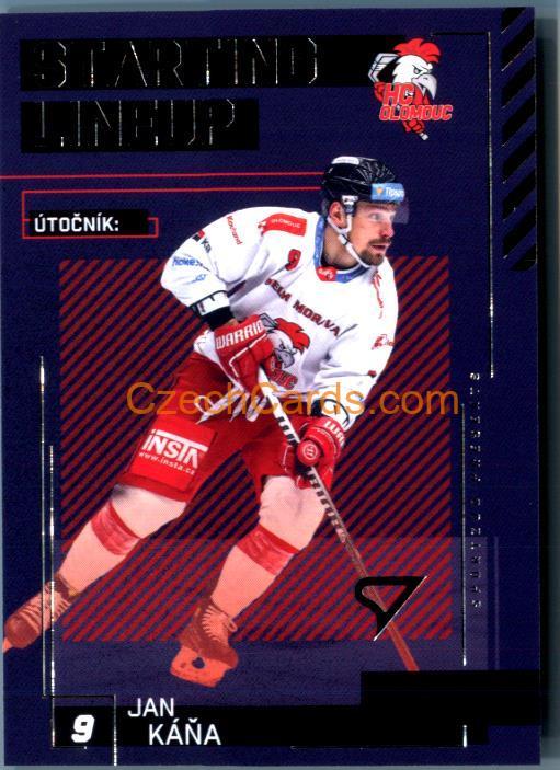 JAN KÁŇA 2023/24 SportZoo Tipsport EHL Staring Lineup #SL-46