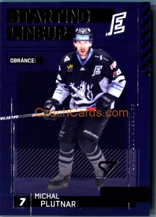 MICHAL PLUTNAR 2023/24 SportZoo Tipsport EHL Staring Lineup #SL-51