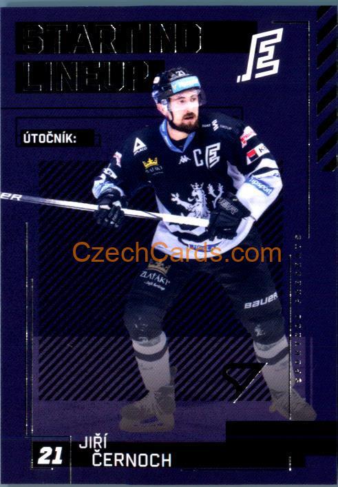 JIŘÍ ČERNOCH 2023/24 SportZoo Tipsport EHL Staring Lineup #SL-53