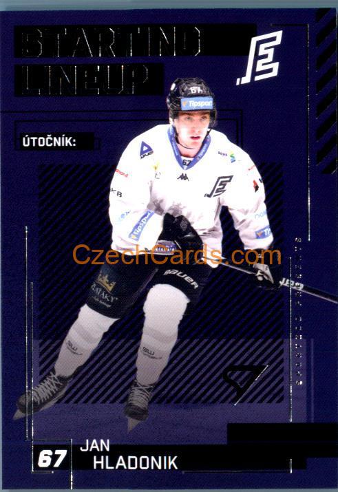 JAN HLADONIK 2023/24 SportZoo Tipsport EHL Staring Lineup #SL-54