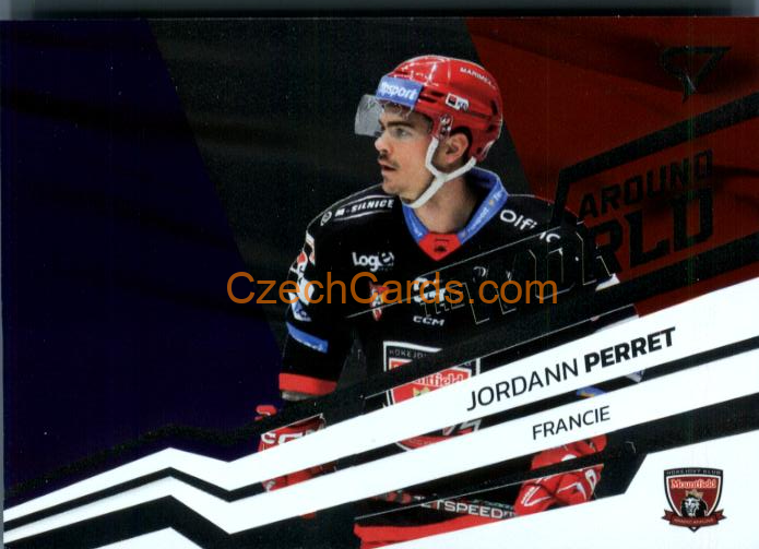 JORDANN PERRET 2023/24 SportZoo Tipsport EHL Around The World #AW-07