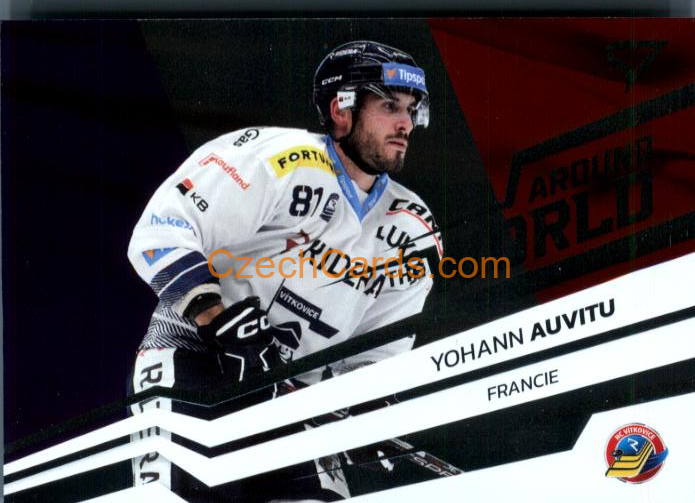 YOHANN AUVITU 2023/24 SportZoo Tipsport EHL Around The World #AW-12