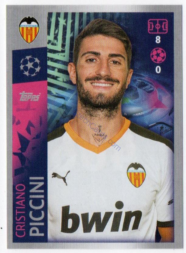 Cristiano Piccini 2019/20 Topps sticker #466