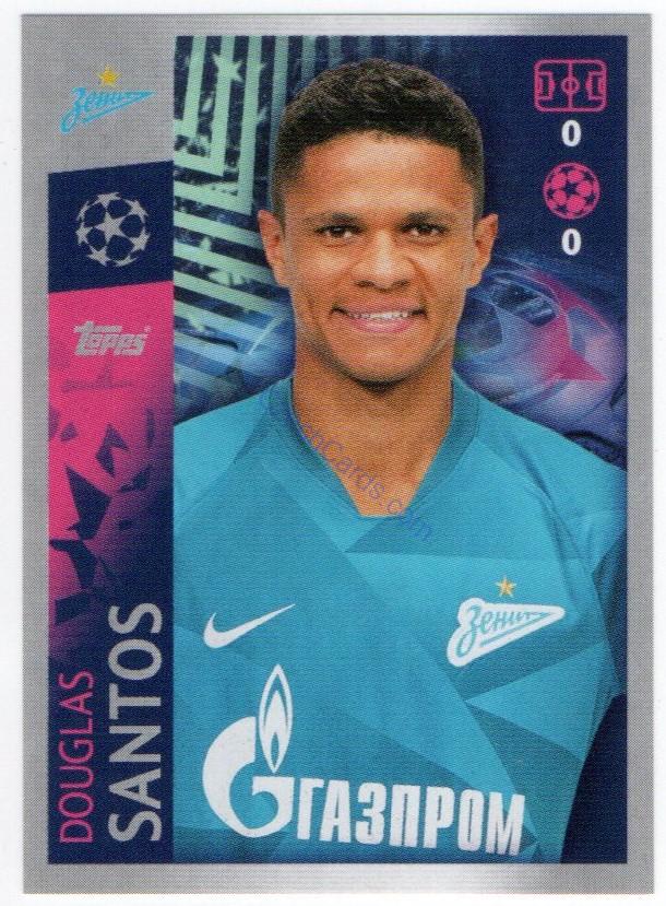 Douglas Santos 2019/20 Topps sticker #485