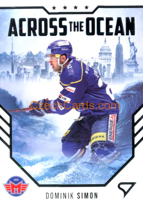 DOMINIK SIMON 2023/24 SportZoo Tipsport ELH Across The Ocean #AO-16
