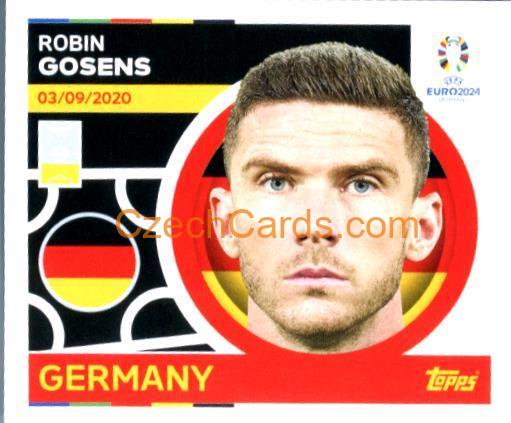 Robin Gosens 2024 Topps UEFA Euro sticker #GER8