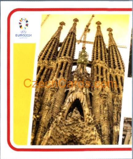 Spain Landmark 1/2 2024 Topps UEFA Euro sticker #ESP-P1