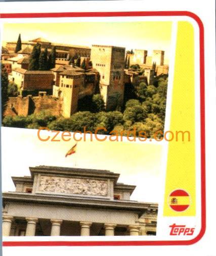 Spain Landmark 2/2 2024 Topps UEFA Euro sticker #ESP-P2