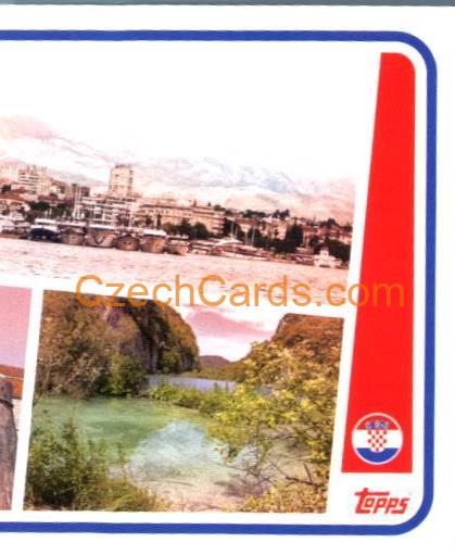 Croatia Landmark 2/2 2024 Topps UEFA Euro sticker #CRO-P2