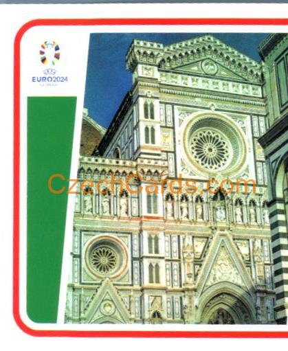 Italy Landmark 1/2 2024 Topps UEFA Euro sticker #ITA-P1